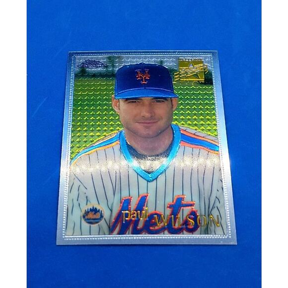 1996 First Topps Chrome #76 "FUTURE STAR" NY Mets Iconic Set - Picture 6 of 9